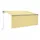 furnicato Markise 3 x 2,5 m gelb/weiß