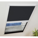 hecht International hecht Kombi-Dachfenster-Plissee, 110 x 160 cm
