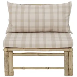 Bloomingville Korfu Modul Outdoor Sofa Bambus, Mittelmodul