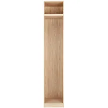 BASED Kleiderschrank Korpus 45,6 x 242,2 x 56,5 cm Eiche
