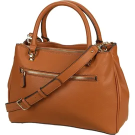 GUESS Handtasche Calebra Hobo Status Satchel Bag Cognac