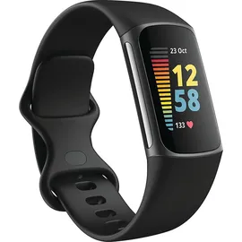 Fitbit Charge 5 schwarz/edelstahl graphit