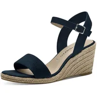 TAMARIS Keilsandaletten Damen Blau 40