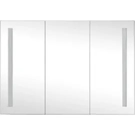 vidaXL Spiegelschrank 89 cm anthrazit