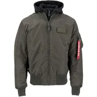 Alpha Industries MA-1 D-Tec" Gr. M, schwarz (black olive) Herren Jacken