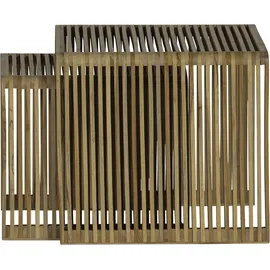 Woood Beistelltisch Jasmijn 2er-Set Teak