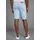 Arizona Jeansshorts ARIZONA, Herren, Gr. 33, blau (bleached), Denim/Jeans, Obermaterial: 98% Baumwolle, 2% Elasthan, kontrastfarbene Details, Basic, normal knieumspielend, Jeans, gerader Schnitt, niedrige Leibhöhe