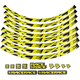 Race Face Decal Kit für AR | ARC Felgen Medium orange