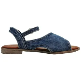 Mustang Sandale Damen Blau 37