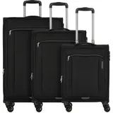 American Tourister Avantour Koffer-Set 3-tlg. polyester/schwarz