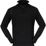 Bergans Ulriken Light Merino Pullover Grau M
