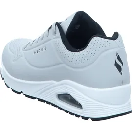 SKECHERS Uno - Stand on Air Hellgrau/Schwarz 47,5
