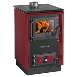 Justus | Küchenofen | Rustico-50 2.0 | 7 kW | Bordeaux