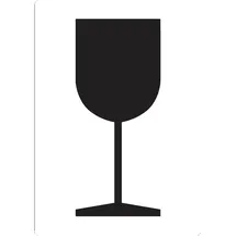 dr-label Versandetikett DR472S0710 Glas 74x105mm 500St.