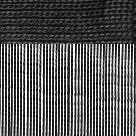 arsvita Fadengardine Fadenvorhang Vorhang Faden schwarz 250x90cm