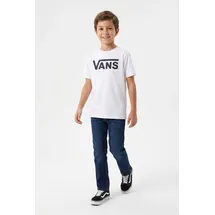 Vans Baby - Jungen Classic Kids Weiß (White-Black YB2), 7-8 Jahre (Herstellergröße: 7) - 7-8 Jahre (Herstellergröße: 7)