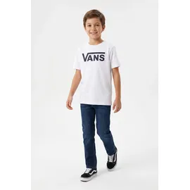 Vans Baby - Jungen Classic Kids Weiß (White-Black YB2), 7-8 Jahre (Herstellergröße: 7) - 7-8 Jahre (Herstellergröße: 7)