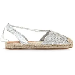 MTNG für Damen. 51841 Sandalen Arenal silber (40), Wohnung, Schnürsenkel, Lässig