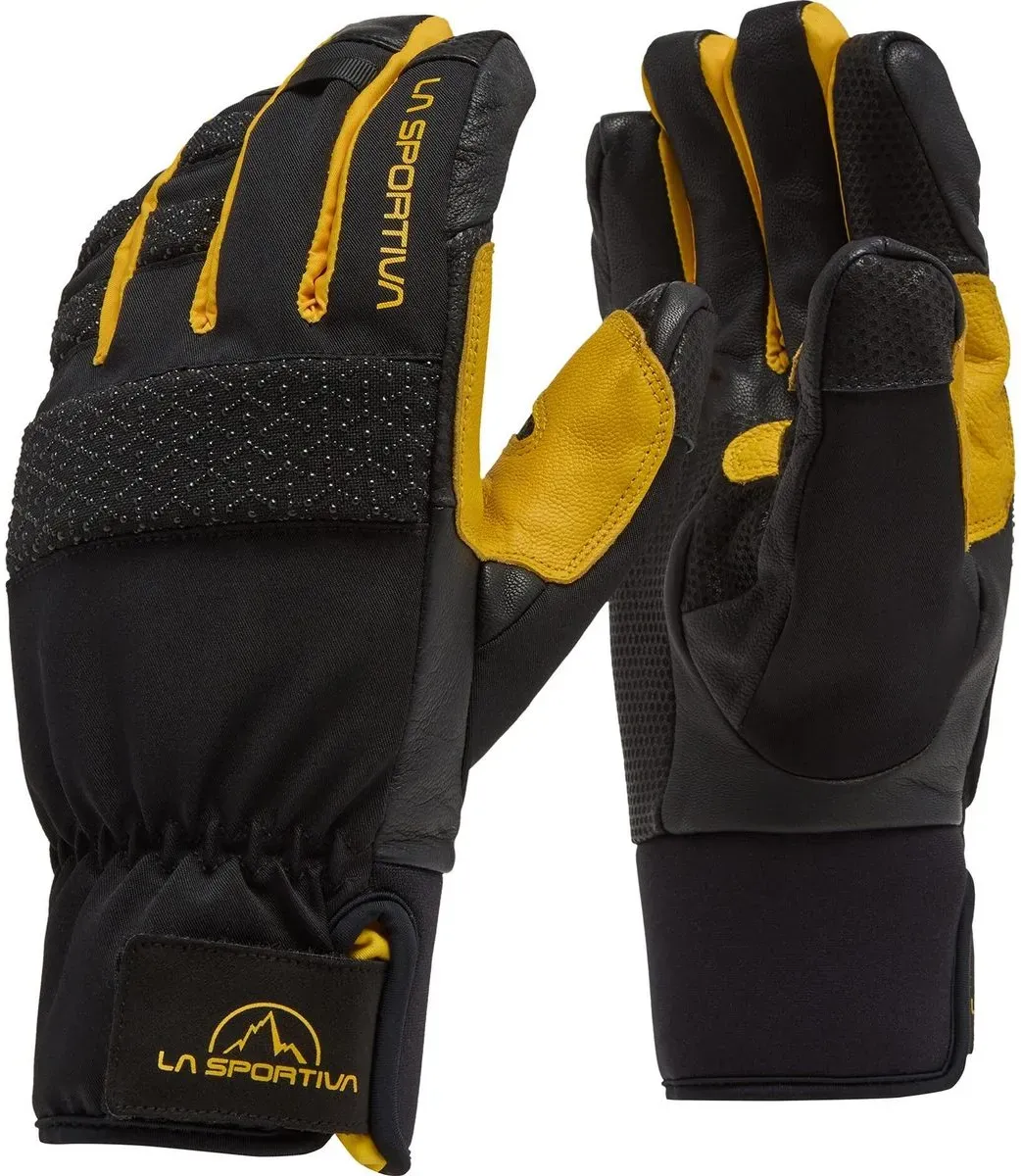La Sportiva Supercouloir Insulated Gloves black/yellow (K00Y00) XS