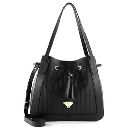 MAISON MOLLERUS Mettau Handbag Black / Gold