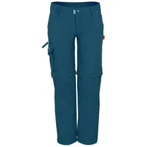 TROLLKIDS Oppland Zipp-Off-Trekkinghose Petrol 146