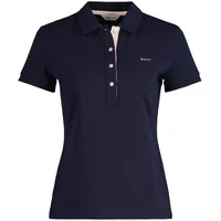 GANT Contrast Collar Kurzarm-poloshirt Evening Blue S