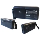 Trade Shop Traesio - Trade Shop - Tragbares Mini-radio Im Vintage-stil, Ukw-radio, Mp3-player, Usb, Microsd, Cmik Mk-609 -