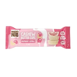 Naughty Nuts White Rasberry Cashew Cups bio