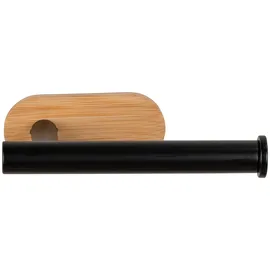 Wenko Turbo-Loc® Toilettenpapierhalter Orea Bamboo, Befestigen ohne Bohren,