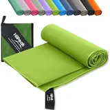 HiiPeak Mikrofaser Handtuch Kompakt und Leicht Microfaser Handtücher Fitness Schnelltrocknend microfaser Badetuch Saugfähiges Sporthandtuch Fitnessstudio Schwimm und Gym Handtuch