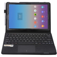 MQ für Galaxy Tab S4 10.5 - Bluetooth Tastatur Tasche mit Touchpad für Samsung Galaxy Tab S4 10.5 | Tastatur Hülle für Galaxy Tab S4 LTE SM-T835 WiFi SM-T830 | Touchpad Tastatur Layout deutsch QWERTZ