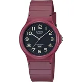 Casio Classic Herren/Damen Casio-MQ-24UC-4BEF Uhr - Schwarz/Dunkelrot
