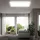 B.K.Licht - LED Deckenlampe mit indirektem Licht, 3cm flach, neutralweißes Licht, Lampe, Deckenleuchte, Wohnzimmerlampe, LED Panel, Küchenlampe, Deckenbeleuchtung, 58x20x3 cm, Weiß