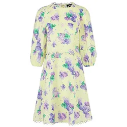 Leinen-Kleid Marc Cain gelb, 42