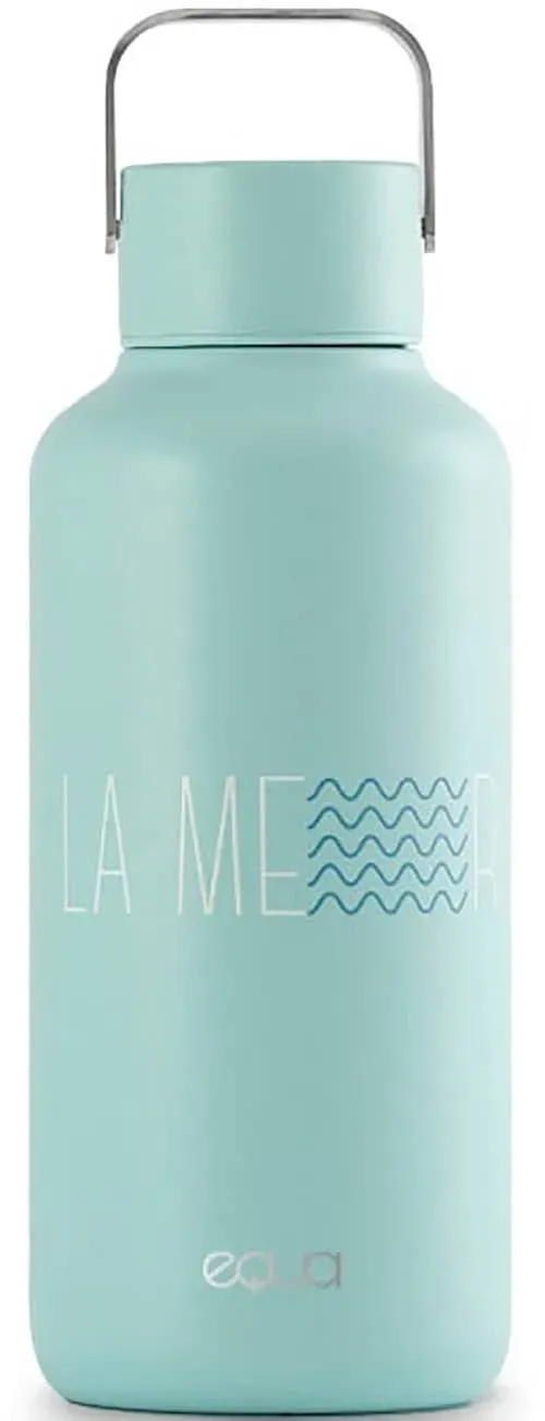 equa Trinkflasche »Timeless La Mer«, Edelstahl, 600 ml equa bunt 600 ml