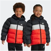 adidas Synthetic Down Jacke Black / Grey One / Bright Red 122