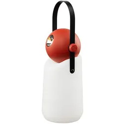 LED-Lampe Guidelight Weltevree Leuchtenkörper matt weiß, Designer Floris Schoonderbeek, 34 cm