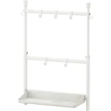 IKEA SUNNERSTA Küchen-Organizer Set ohne Bohren/Geschirrabtropfen/Haken - Trockner für Geschirr - Holzwerkstoff