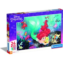 Clementoni Maxi Puzzle Disney Kleine Meerjungfrau, 24. (24 Teile)