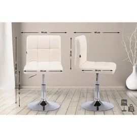 CLP Palma Lounger V2 Kunstleder creme