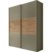 STAUD Schwebetürenschrank Includo 225 x 222 x 68 cm Grün