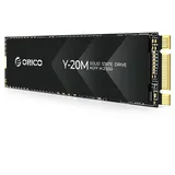 ORICO 256GB M.2 2280 SATA SSD, SATA III 6Gbps M2 SSD mit B+M Schlüssel, 500MB/s Internes Solid State Laufwerk für Desktop/Laptop - Y20M