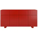 skandica Sideboard 168,9 x 83,8 cm Rot