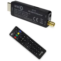 WWIO TRINITY T2 TV Stick RCU 2 in 1