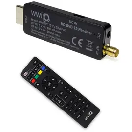 WWIO TRINITY T2 TV Stick RCU 2 in 1