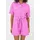 Freshlions Jumpsuit "Livia", Damen, Gr. S, EURO-Größen, pink, 100% Leinen, kurz, ohne Ausschnitt, Overalls Jumpsuit, mit atmungsaktiver Eigenschaft