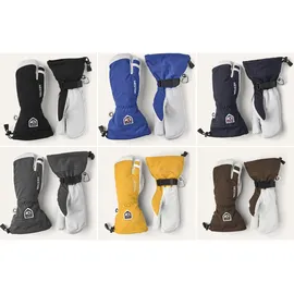 Hestra Army Leather Heli Ski 3-Finger schwarz 7