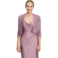 Vera Mont Strickbolero mit Struktur in powder Lilac |