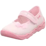superfit Mädchen Bubble Hausschuh, Rosa Weiß 5540, 26 EU Weit