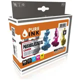Pure Ink CA550-551MP5 CMYKK Druckerpatrone